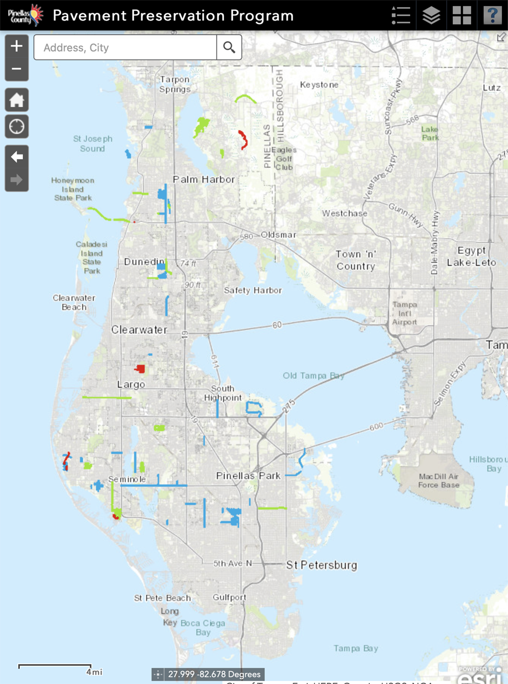 Map of Hillsborough County, Florida showing cities, highways & important  places. Check Where is Hillsborough County… in 2023