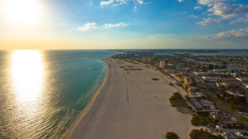 photo of beach at Treasure Island