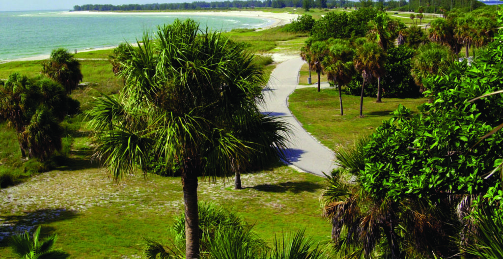 Fort De Soto Park rated as the #4 beach in the nation in the 2002 survey by Dr. Beach.