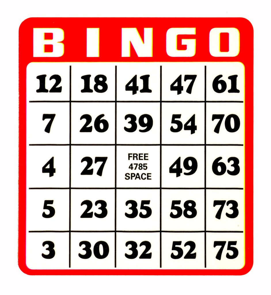 Bingo Game Card