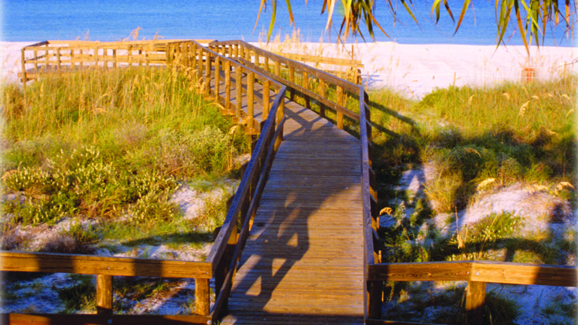 beach access in Pinellas County