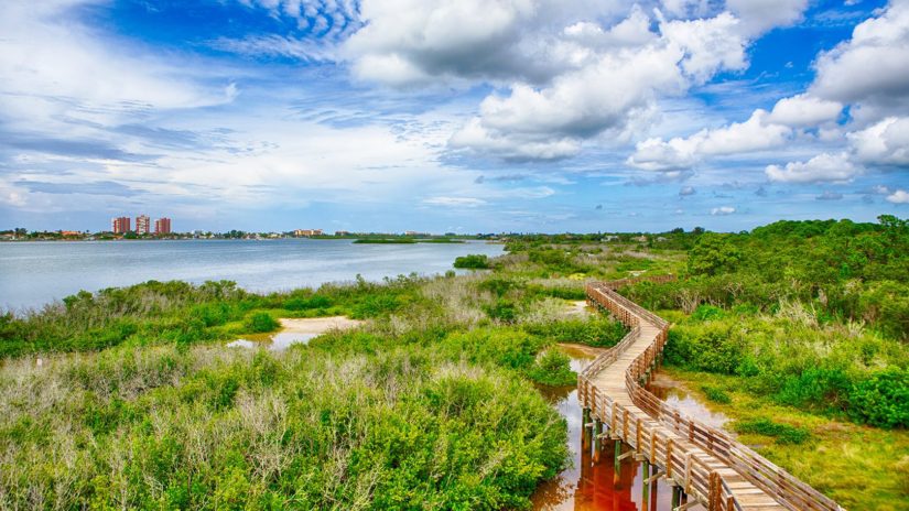 Fantastic scenery and fun things to do at Boca Ciega Millennium Park