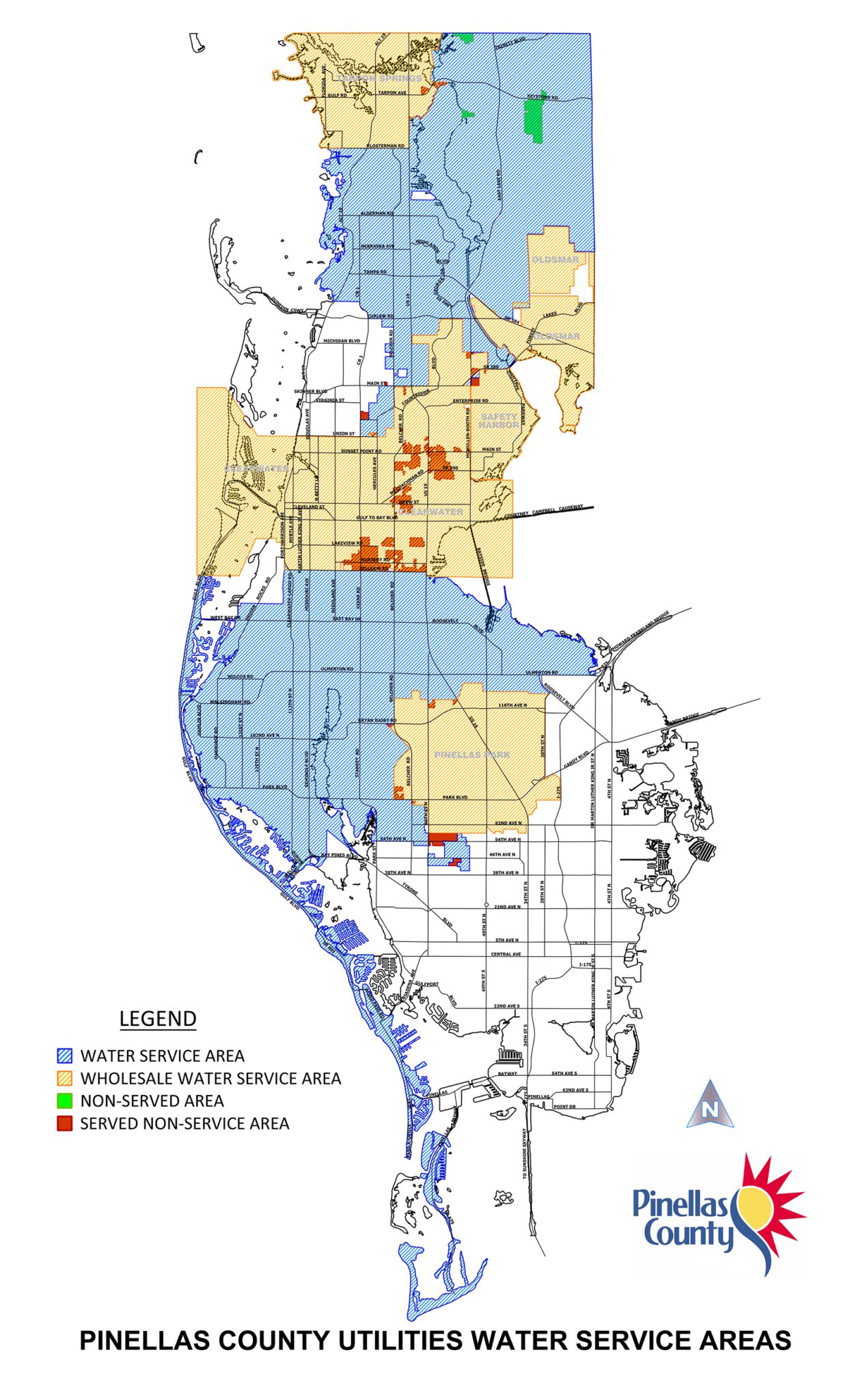 Current Water Sources Pinellas County