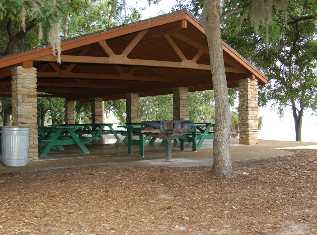 Shelter at Philippe Park