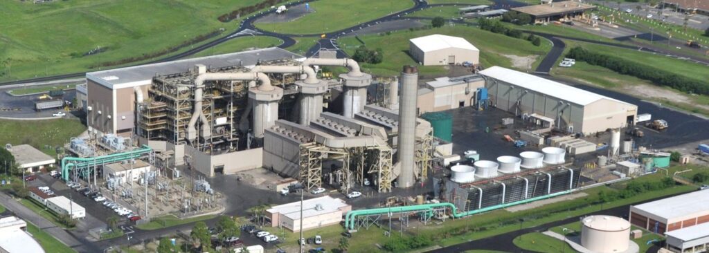 Aerial image of Pinellas County's Waste-to-Energy Facility.