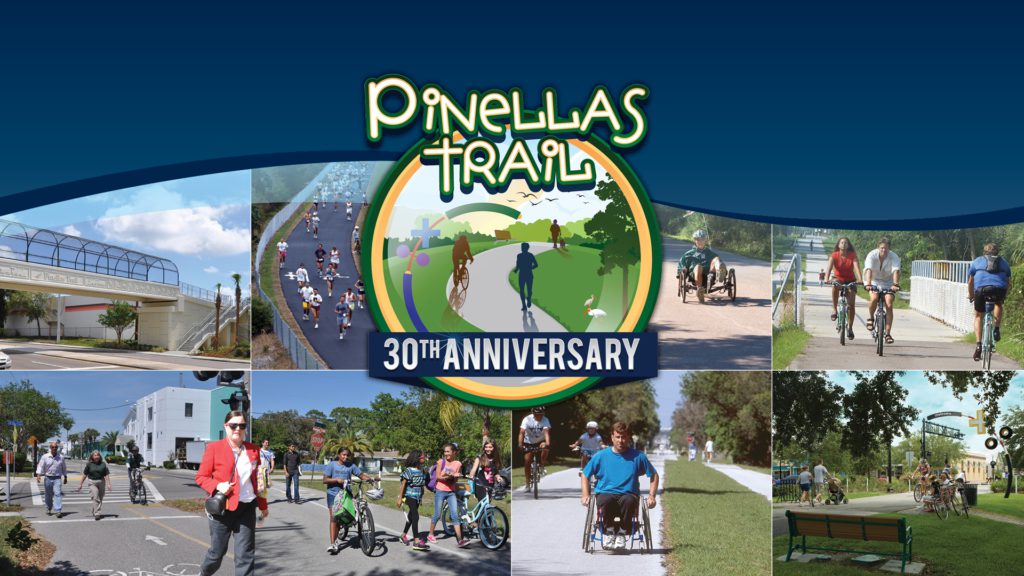 Pinellas County Trail 30 Anniversary graphic