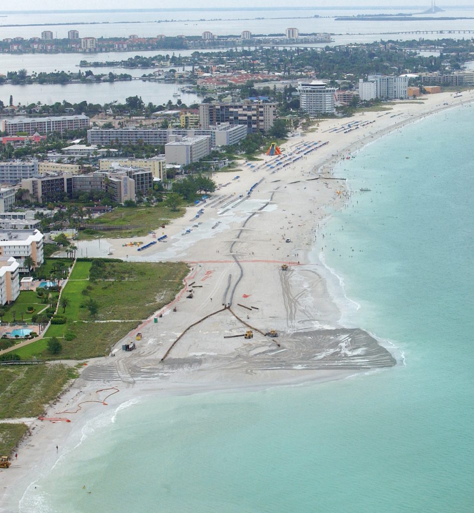 Pinellas County's Upham Beach renourishment