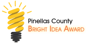 Pinellas County Bright Idea Award logo