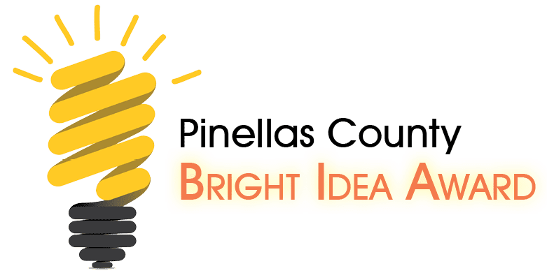Pinellas County Bright Idea Award logo