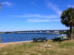 view of pier at Ft DE Soto