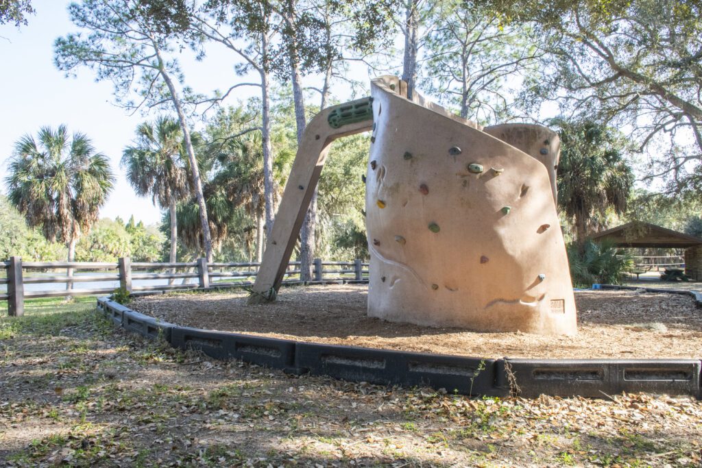 One of the many playgrounds in Pinellas County's Lake Seminole Park