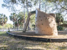 One of the many playgrounds in Pinellas County's Lake Seminole Park