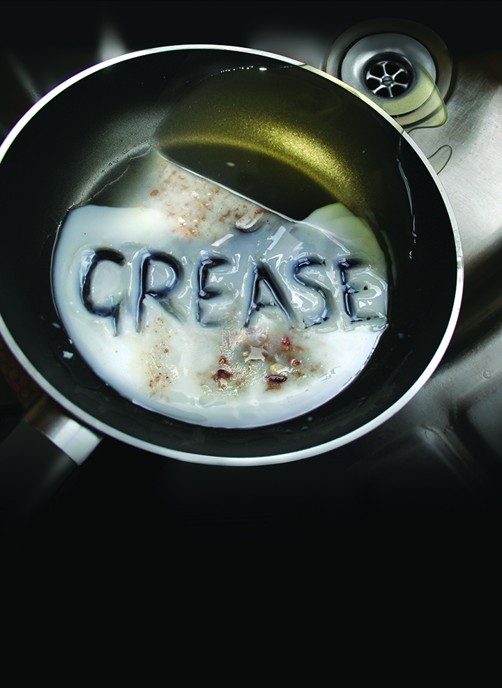 skillet of grease