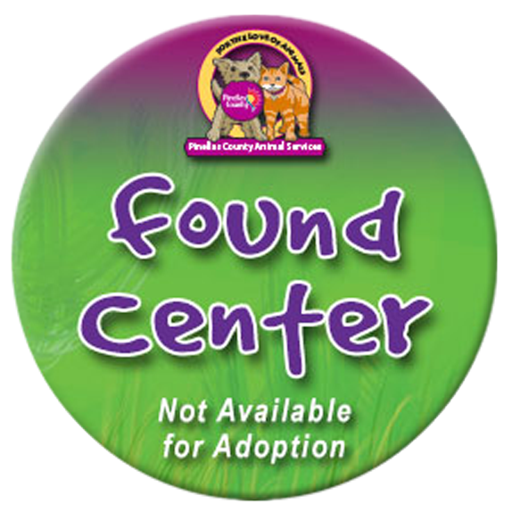 found center not available for adoption in purple and green circle