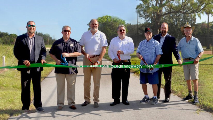 Pinellas Trail Ribbon Cutting; North gap Trail; Countryside Fl