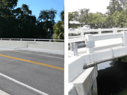 Westwinds and Crosswinds bridges in Palm Harbor, Florida