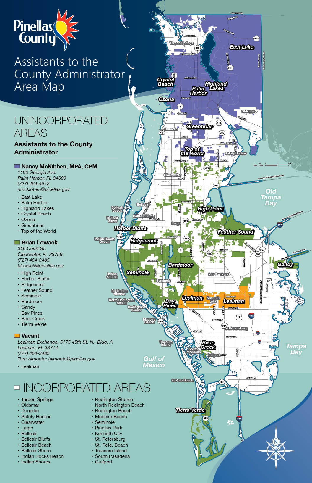 Assistant County Admin Map 