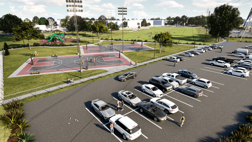 High Point Community Park Rendering 2