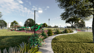 High Point Community Park Rendering 5