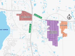 Project Map depicting the following project locations in the vicinity of East Lake road and Keystone Road: Oakhill Acres, Keystone Ranchettes and Lora Lane.