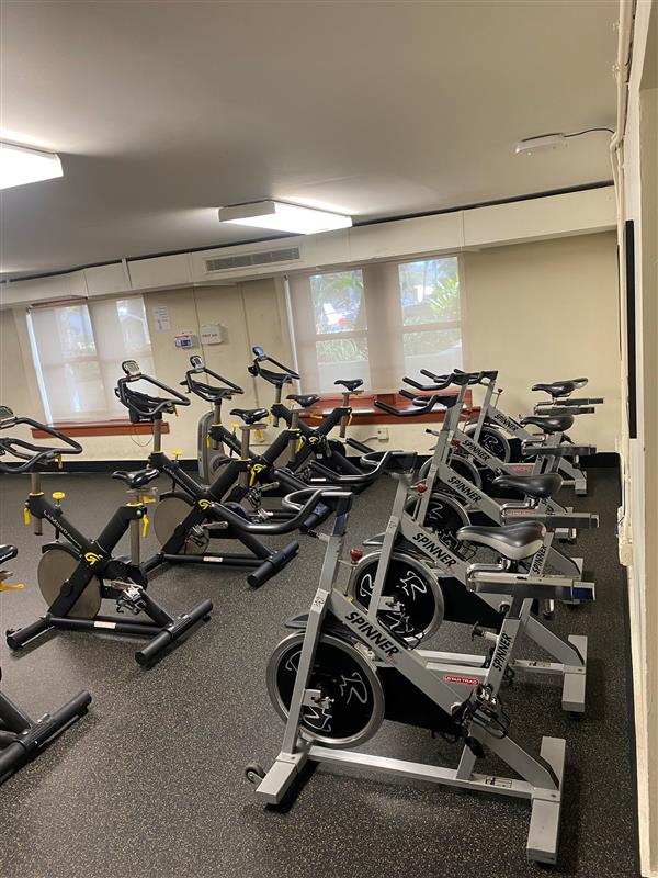 Wellness Center spin room