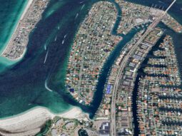 Aerial view of Grand Canal/Dents Channel