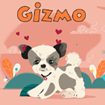 Illustration of Gizmo puppy