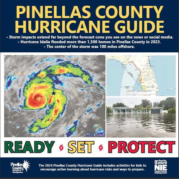 cover of 2024 pinellas county hurricane guide