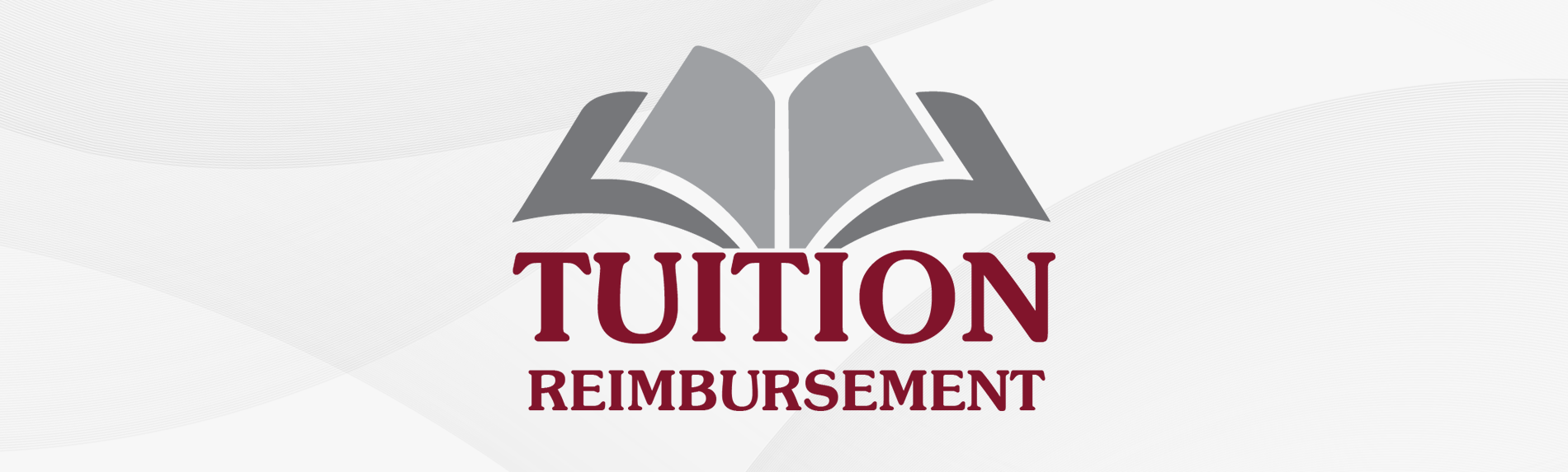 tuition reimbursement logo with books