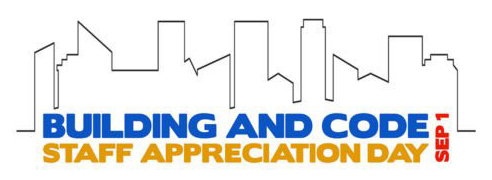 building and code staff appreciation day, sept. 1