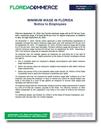 Minimum wage Florida English thumbnail