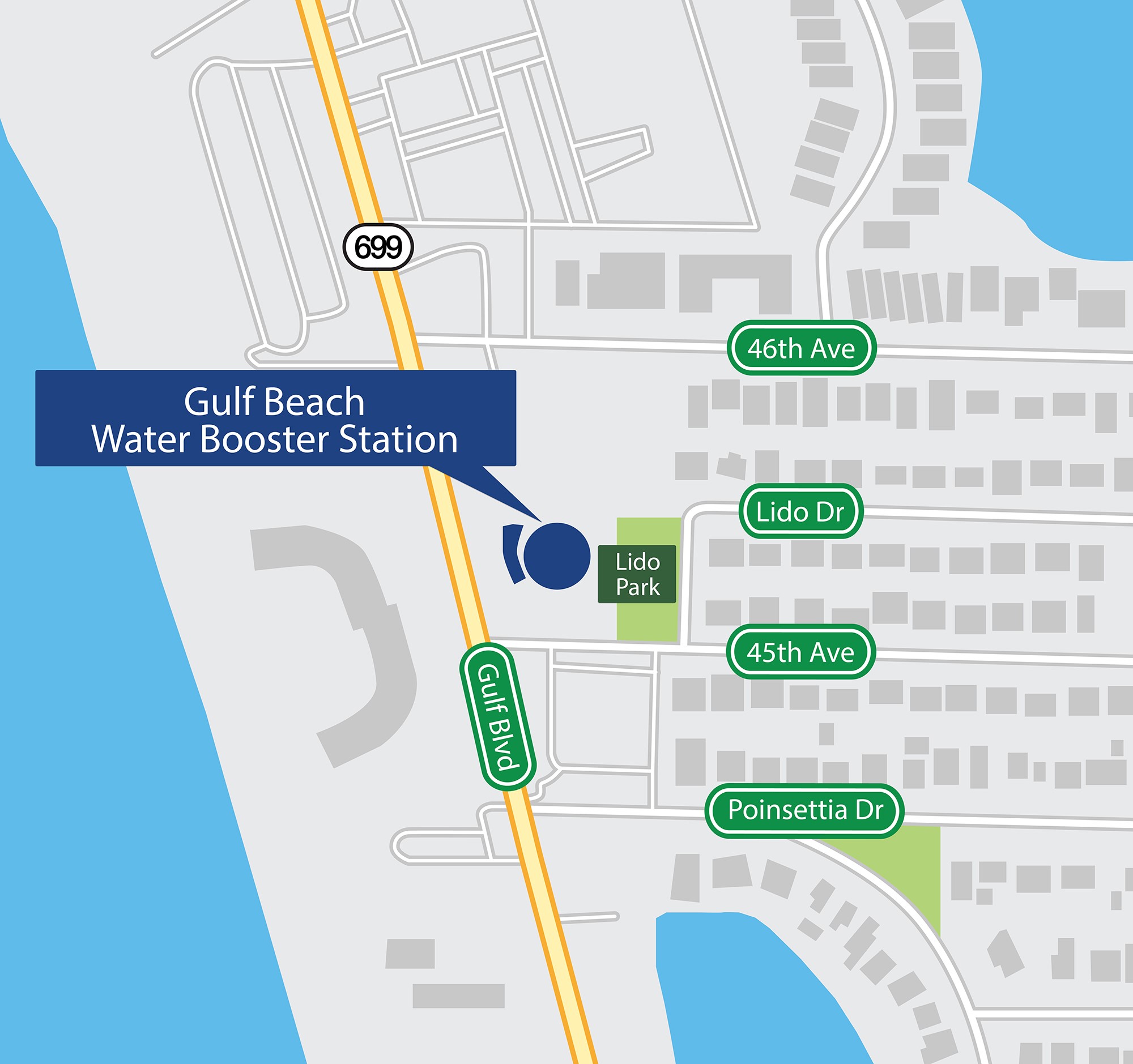 Gulf Beach Water Booster Station Improvements - Pinellas County