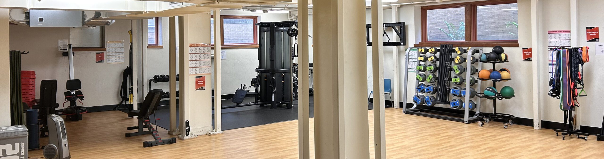 Wellness Center group fitness room