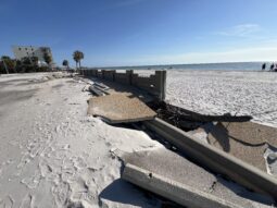 Madeira Beach Access photo of damaged area
