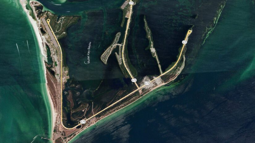 Fort De Soto aerial image