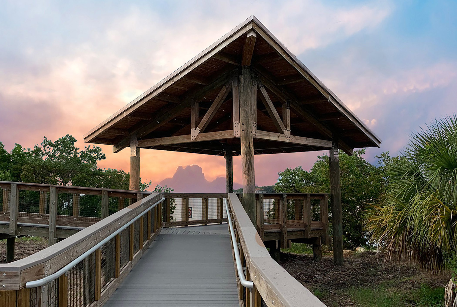 shelter at the Wall Springs Park Coastal Addition