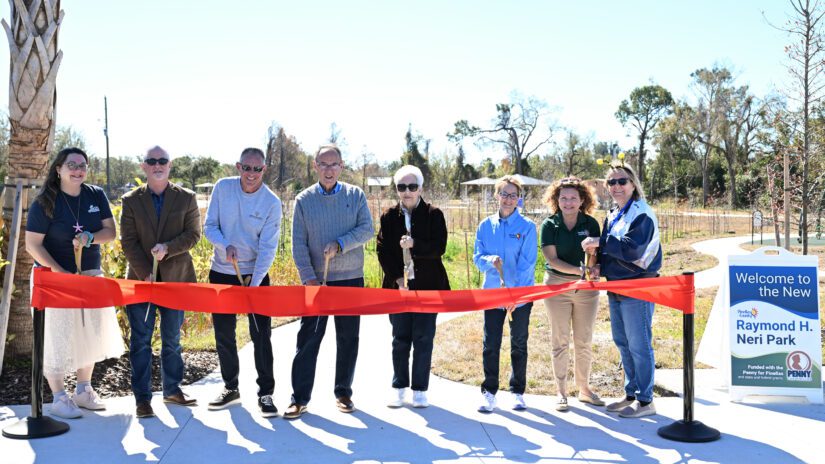 Ribbon Cutting at Raymond H. Neri Park