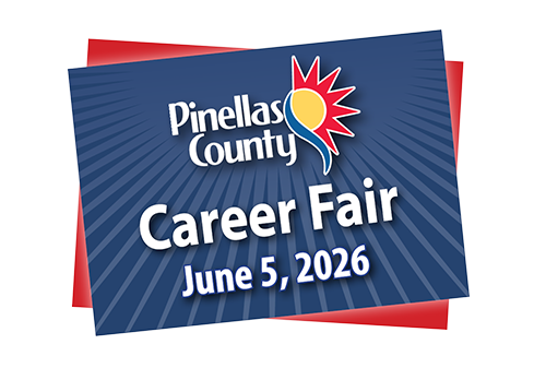 Pinellas County logo, Career Fair June 5, 2026