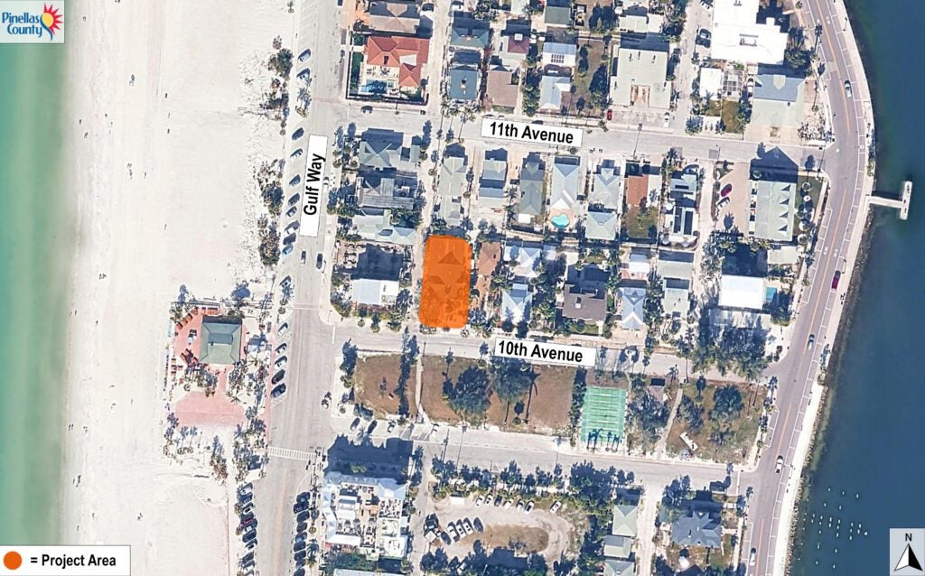 Gulf Beaches Historical Museum Map