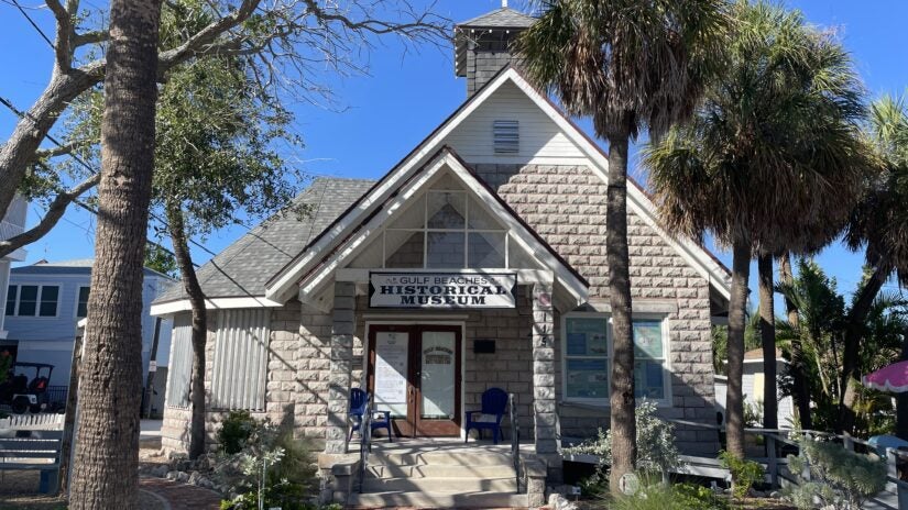 Gulf Beaches Historical Museum exterior